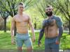 Sexy-ripped-young-muscle-stud-Luke-West-bubble-butt-raw-fucked-bearded-bear-Markus-Kage-0-gay-porn-pics